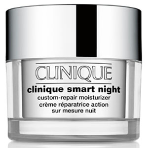 Clinique Smart Night Custom-Repair Moisturizer Anti-Age Cream Dry Skin to Very Dry Skin 50 ml