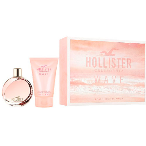 Hollister Wave Her Gift Set Eau de Parfum + Body Milk