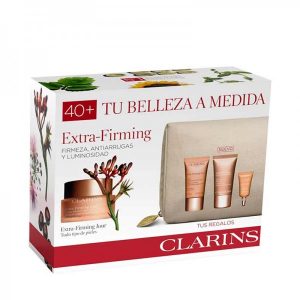 Clarins Extra Firming All Skin 50 ml Gift Set Eye Contout 3 ml + Cleasing Cream 30 ml + Extra Firming Night 15 ml