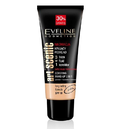 Eveline Art Scenic Covering Make-up  3 in 1 SPF10