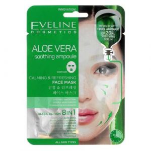 Eveline Aloe Vera Face Mask 8in1