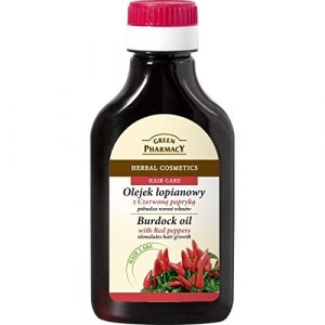 Green Pharmacy Burdock Oil With Red Peppers