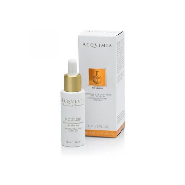 Alqvimia Essentially Beauty Nourishing Night Serum For Dry Skin
