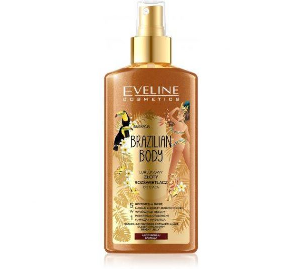 Eveline Brazilian Body Self-Tanning Mist Face and Body 5 in 1.