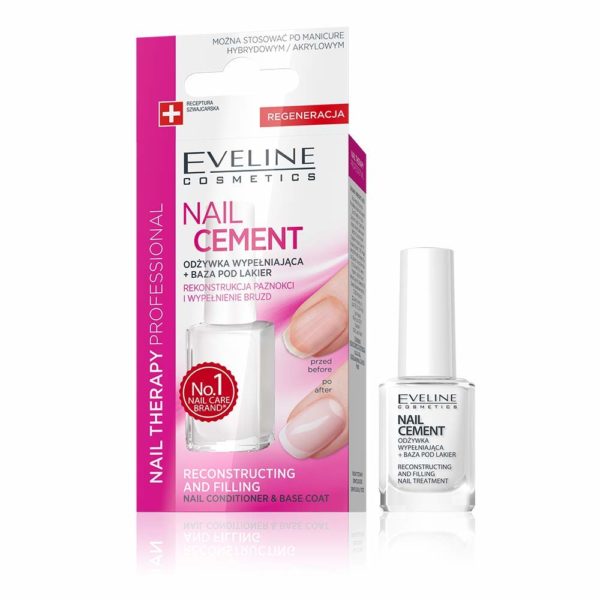 Eveline Nail Therapy Professional Nail Cement Reconstructing and Filling