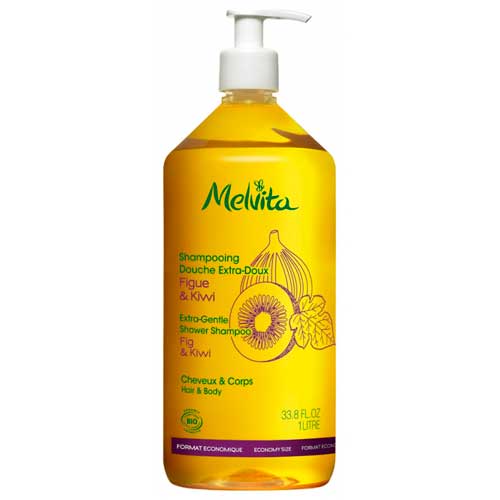 Melvita Extra-Gentle Shower Shampoo 1L