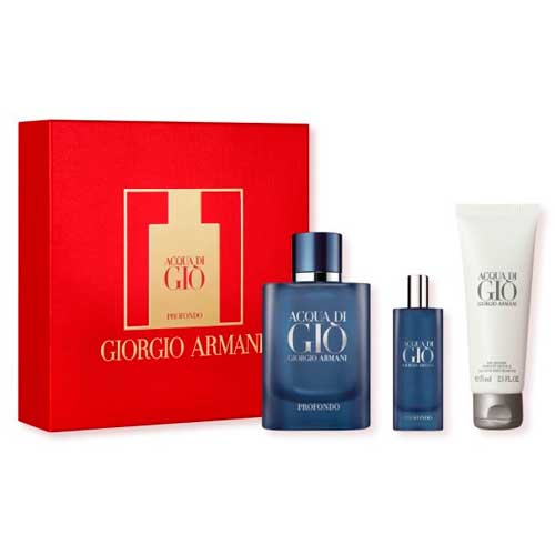 Giorgio Armani Acqua Di Gio Eau De Toilette 75 Ml + Gift Set
