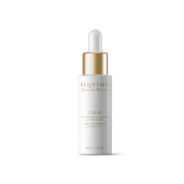 Alqvimia Essentially Calm Regenerating Night Serum For Sensitive Skin