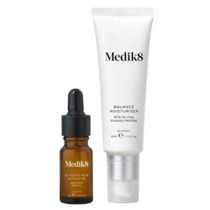 Medik8 Balance Moisturiser & Glycolic Acid Activator - Acne Moisturizer 50 ml