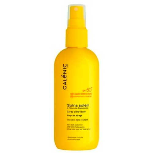 Galénic Soins Soleil Ultra Light Body and Face Spray SPF50 125ml