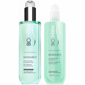Biotherm Biosource Makeup Cleanser Duo Set for Normal or Combination Skin 400 ml