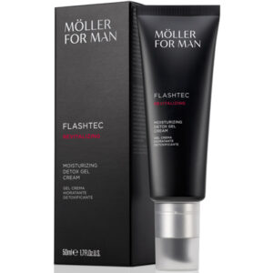Möller for Man Flashtec Revitalizing Moisturizing Detox Gel Cream 50 ml