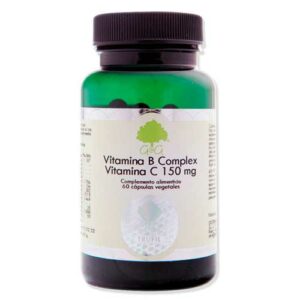 Naturvent Vitamin B Complex + Vitamin C 60 Capsules