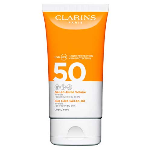 Clarins Solar Gel-Oil for the Body SPF50 150 ml