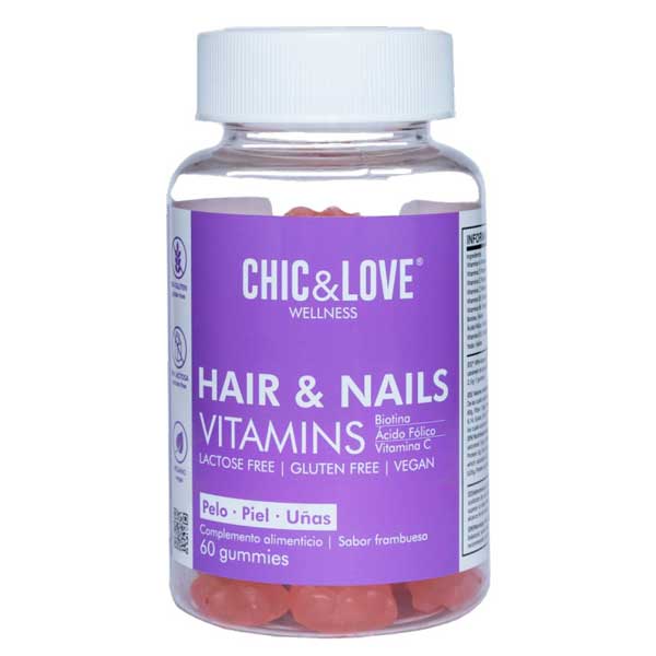 CHIC&LOVE Hair & Nails Vitamins 60 uts