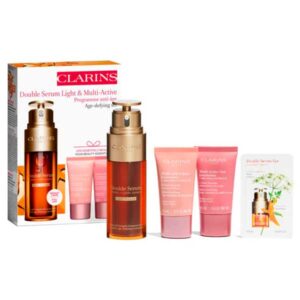 Clarins Double Serum Light Texture & Multi-Active 50 ml Gift Set