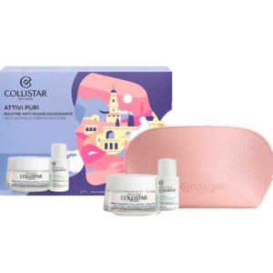 Collistar Attivi Puri Anti-Wrinkle Firming Routine Collagen + Malachite Cream 50 ml Gift Set