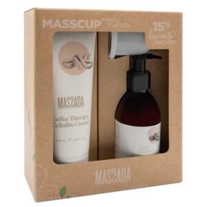 Massada Coffee Therapy Cellulite Cream 200 ml + Coffee Shower Gel 250 ml Gift Set