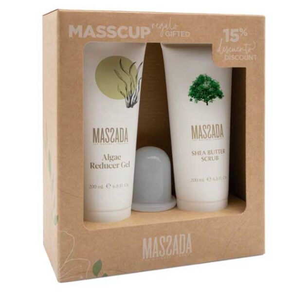 Massada Algae Reducing Gel 200 ml + Karite Scrub 200 ml Gift Set