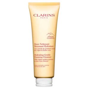 Clarins Deux Nettoyant Moussant Hydratant Foaming Cleanser Normal to Dry Skin 125 ml