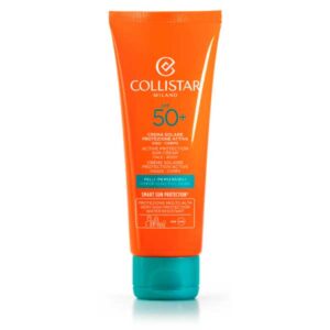 Collistar Sun Cream Active Protection for Hypersensitive Skin Face and Body SPF 50+ 100 ml