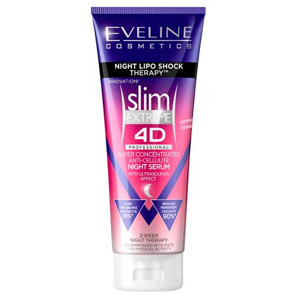 Eveline Slim Extreme 4D Super Concentrated Anti-Cellulite Night Serum 250 ml
