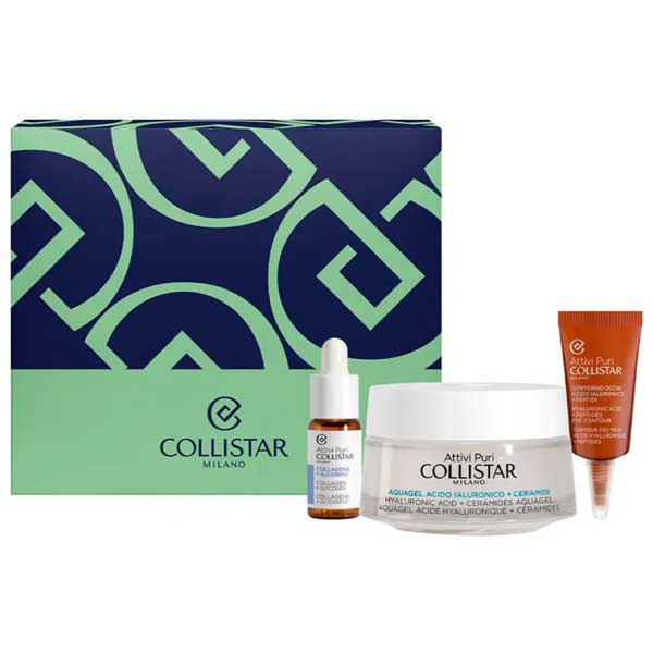 Collistar Attivi Puri Aquagel Hyaluronic Acid + Ceramide Aquagel 50 ml Gift Set