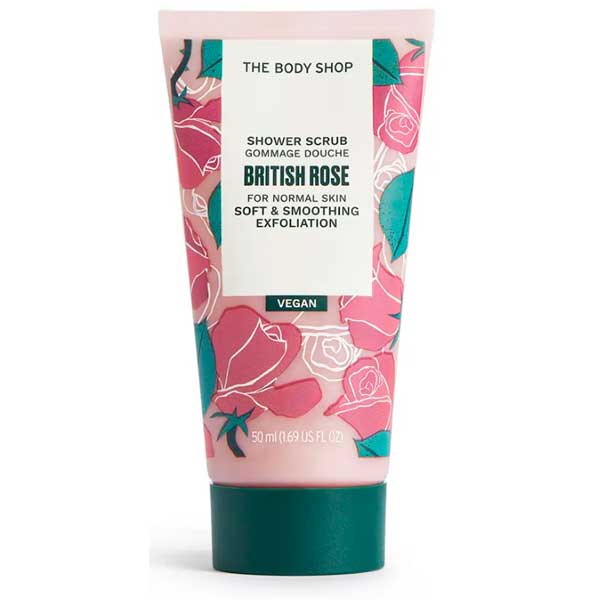 The Body Shop British Rose Body Scrub 50 ml