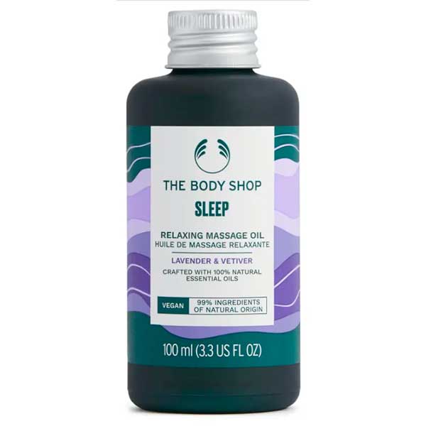 The Body Shop Sleep Massage Oil Lavender & Vetiver 100 ml
