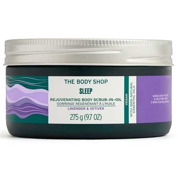 The Body Shop Sleep Lavender & Vetiver Body Scrub 275 g