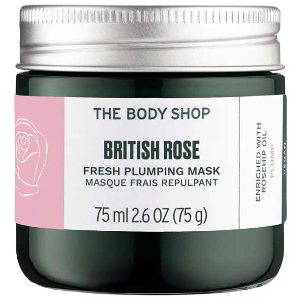 The Body Shop British Rose Fresh Plumping Mask 75 ml