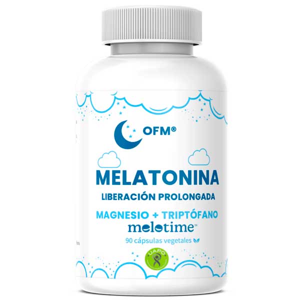 Doctor Odile Fernández Melotime (Melatonin Extended Release)+ Magnesium+ Tryptophan+ B6 90 Capsules