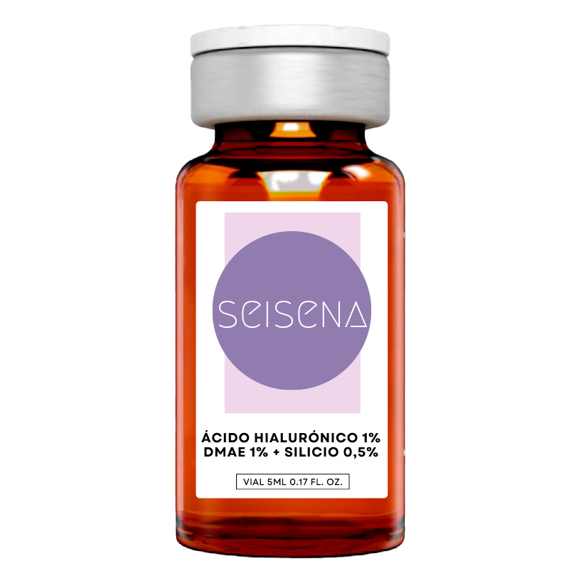 Seisena Vial Hyaluronic Acid 1% + DMAE 1% + Silicon 0.5% 5 ml